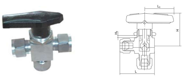 CZY15-17-Q94SA卡套三通球閥